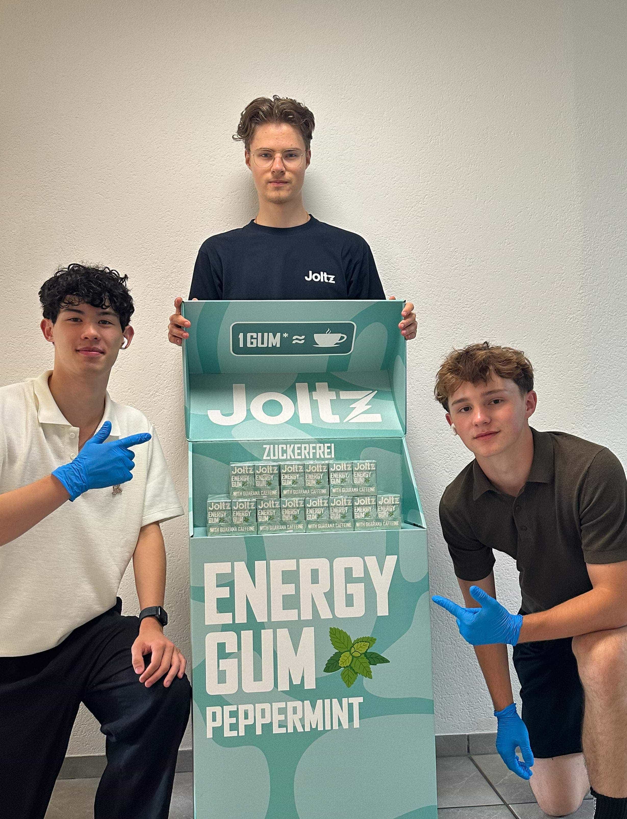 Joltz Gründer, junge schweizer Unternehmer